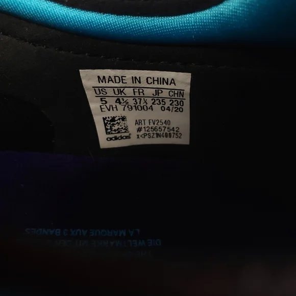 Sz 5 Youth Adidas Sonkei J FV2540 Kids Unisex Running Multicolor Sneakers shoes - Picture 9 of 11